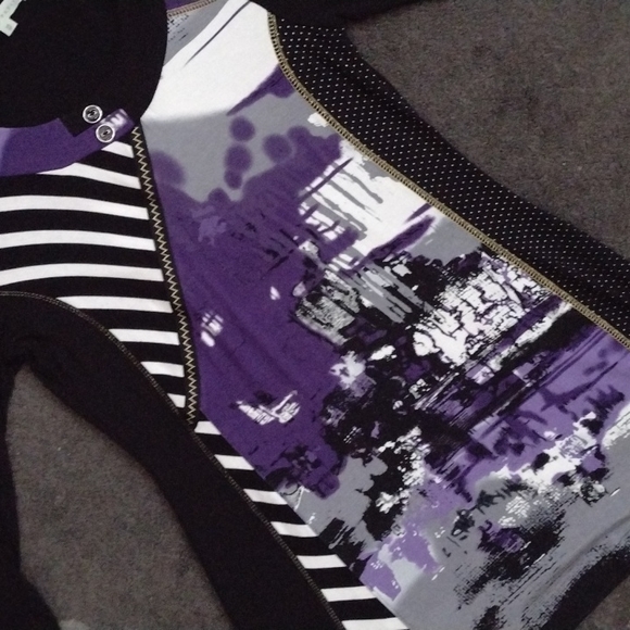 CLEO PETITES Tunic Length TOP or DRESS Pattern Block with a LACE SHEER Bak Panel - Picture 3 of 6